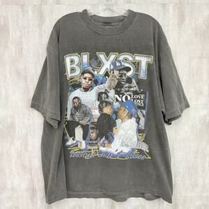 Game Changer BLXST Shirt Mens XL Heavyweight Graphic T-Shirt Tee Vintage Black